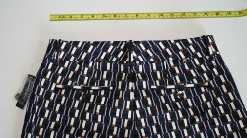 Lord & Taylor Women's Pants Warm Gold Black White Purple Size 6 - Picture 4 of 8