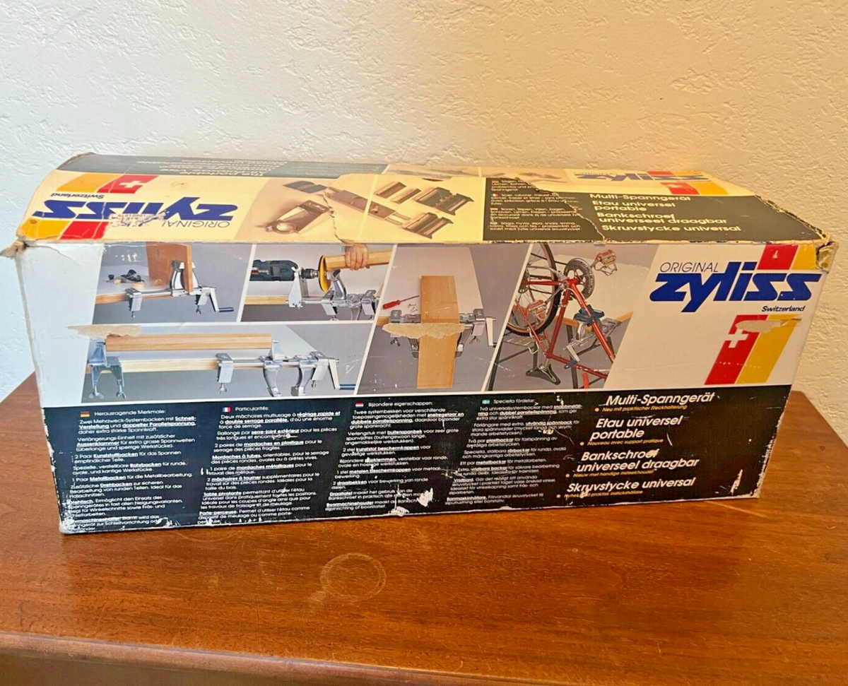 Vintage Zyliss Switzerland Portable All-Purpose Z-Vise System