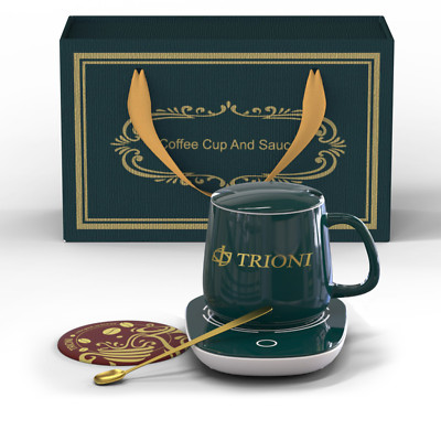 Self-Heating Mug & Mug Warmer - Keeps Beverages Hot - Perfect for Home & Travel
