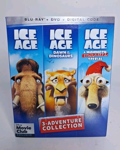 Ice Age 3 - Adventure Collection Blu-ray DVD + Digital Code Disney - Picture 1 of 5