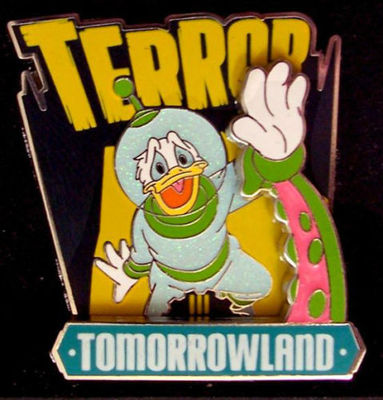 New Disney DONALD DUCK Halloween 2015 TERROR TOMORROWLAND Limited Edition  