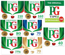 PG Tips Teabags Tea bags original gold tea de...