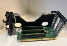 Dell PowerEdge R730 PCI Riser 1 Card 3 Slots PCI-E X8 P/N: 04KKCY W/ Cage 08H6JW