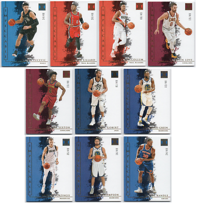 2019-20 Panini Impeccable Gold /49 Pick Any Complete Your Set | eBay