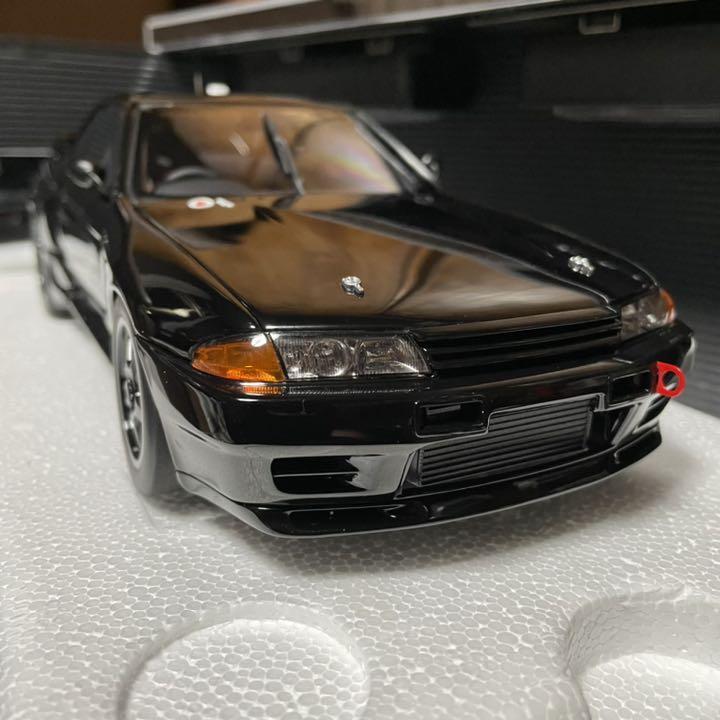 Autoart 1/18 Nissan Skyline Gt-R R32 Black | eBay