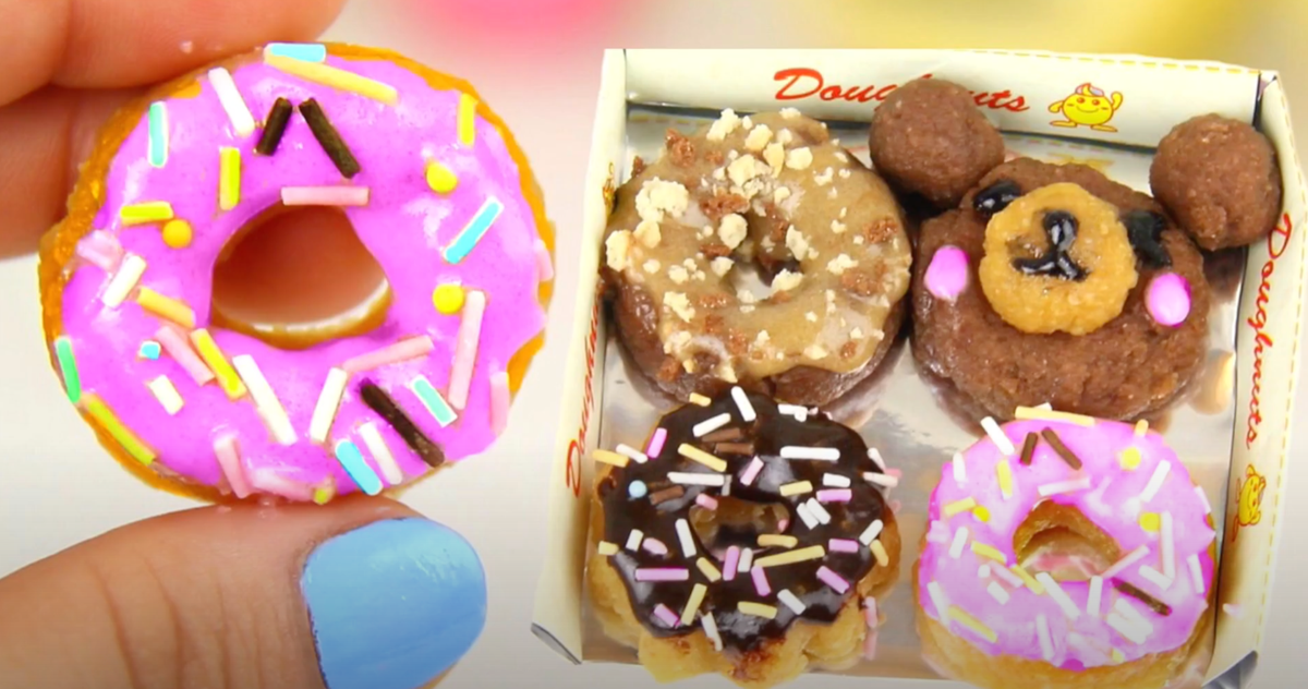 Kracie Popin' Cookin' DIY Candy for Kids Donut Kit 1.44 Ounce for