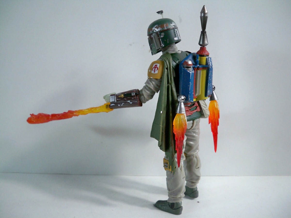 K23i04421 BOUNTY HUNTERS BOSSK BOBA FETT 4-LOM IG-88 STAR
