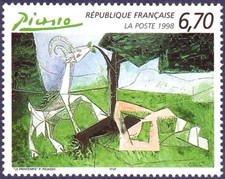 TIMBRE France 1998 N° 3162 ** ( Pablo Picasso le Printemps  ) TBE
