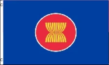 3X5 ASEAN FLAG BANNER 100D W/ GROMMETS