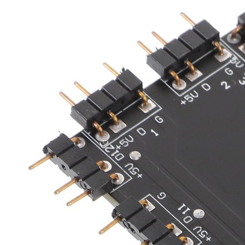 Fan Control RGB Hub RGB-Hub Professioneller Lüfter-Hub-Controller - Afbeelding 10 van 12