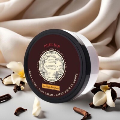 Perlier caribbean vanilla Vanilla and Bourbon Body Cream 6.7 fl oz. New Sealed