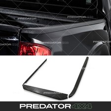 BLACK PROTECTIVE TRUCK BED RAIL CAPS COVERS FOR NISSAN NAVARA D23 NP300 2015+