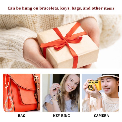 2 Pcs Bracelet Lanyard Ladies Mobile Phone Accessories Pendants Beaded Chain - 第 8/11 張圖片