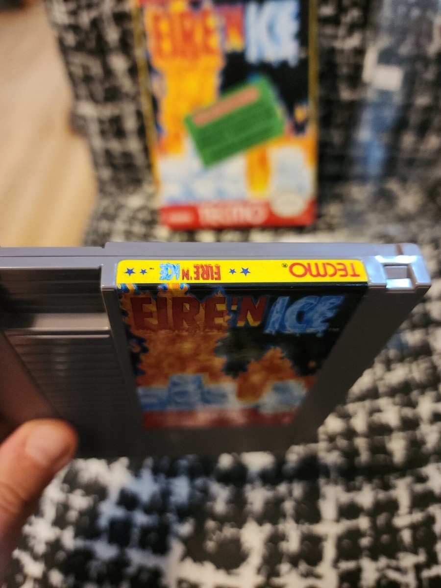 Fire 'N Ice for NES Nintendo Complete In Box Great Shape CIB Fire 'N Ice for NES Nintendo Complete In Box Great Shape CIB