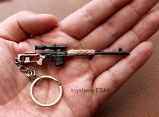TOY MINI pistola SVD RPG MG42 M4 HK416 AK47 M762 SVD BattleField portachiavi