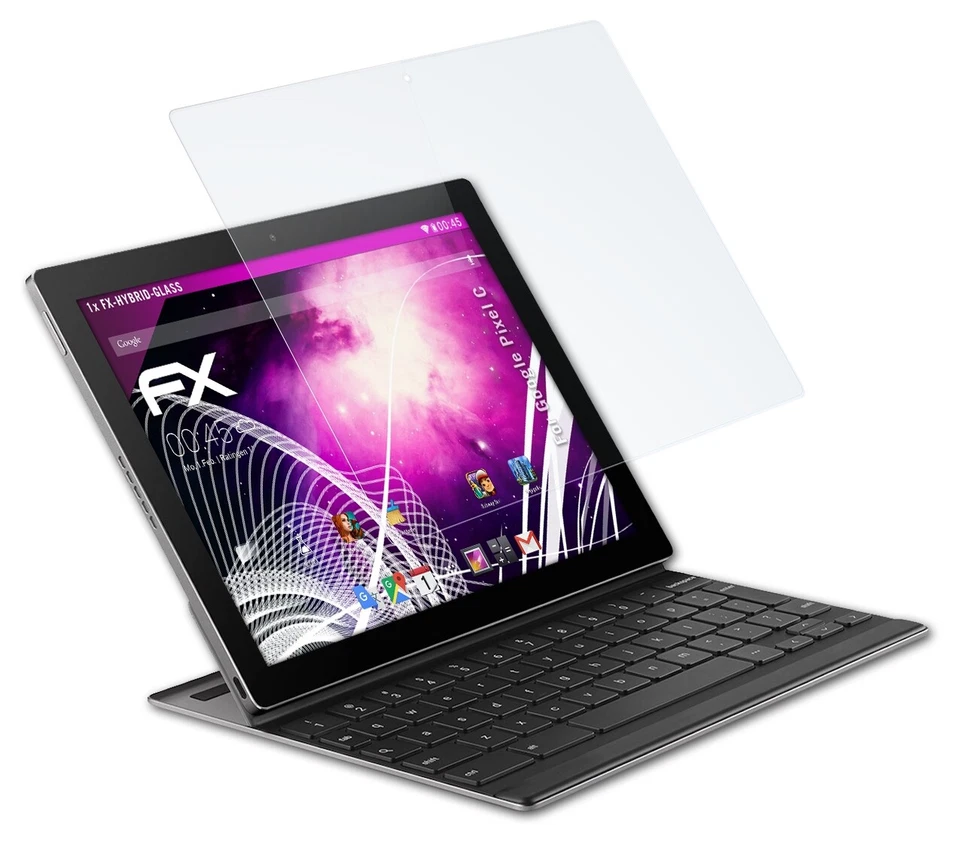 atFoliX Película Vidrio para Google Pixel C 9H Armadura protectora - Imagen 3 de 4