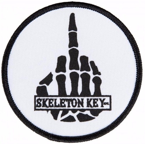 CREATURE / SKELETON KEY - Iron / Sew on Skateboard Patch - Assorted Logos - Picture 8 of 9