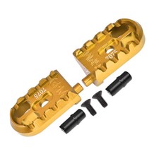 GPM Aluminum 7075-T6 Motorcycle Foot Pegs Set...