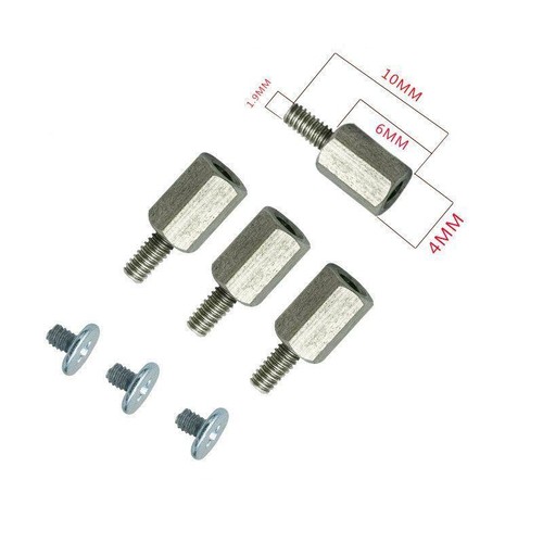 Hand Tool Mounting Kits Stand Off Screw Hex Nut For MSI for .2 SSD Motherboard - Afbeelding 6 van 6