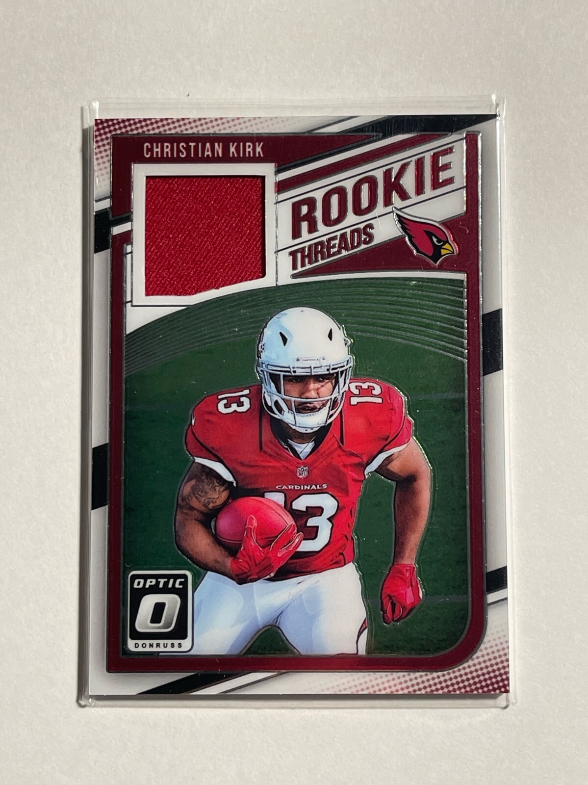 Christian Kirk 2018 Donruss Optic Threads Jersey PATCH RC Rookie #RT-CK Arizona