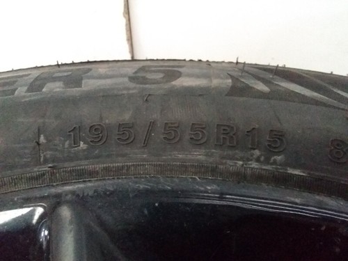 19555R15 tire for FORD KA BLACK WHITE 2016 805596 - Picture 2 of 13