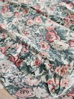 Vintage Ralph Lauren Kipling Floral Print Ruffled TWIN Flat Sheet — photo 2