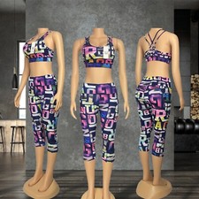 Women's Yoga, Workout, Gym, Running, jogging top  shorts set