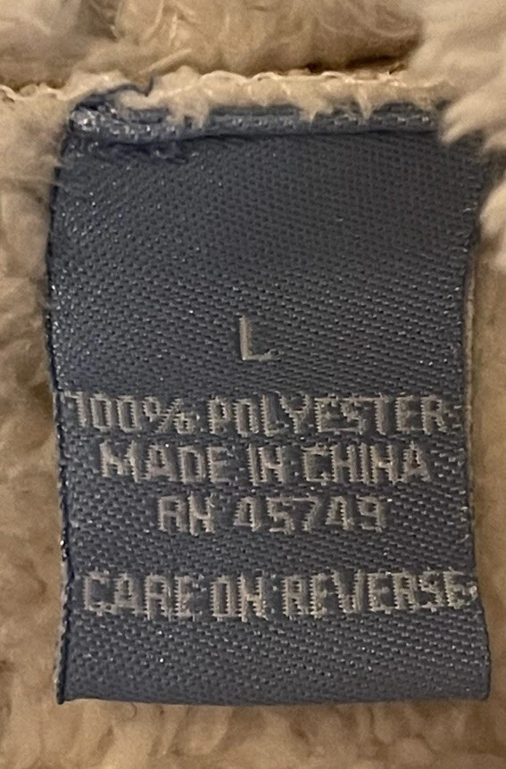 Frost Faux Suede Fur Lined Hooded Button Up Vest Women’s Large Pockets - Image 3 of 4