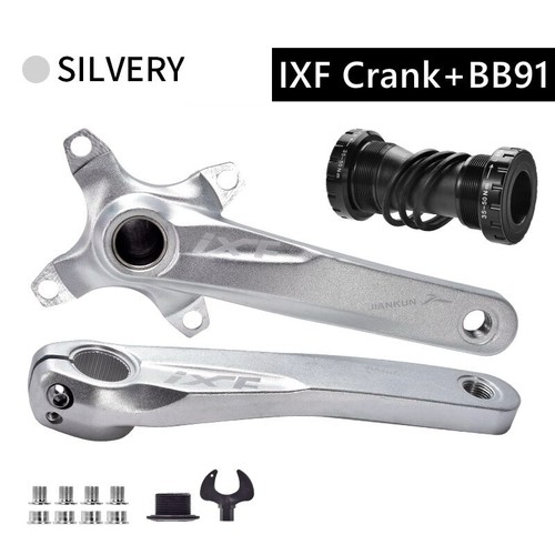 MTB Bicycle Integrated Crankset 104BCD 170mm Crank Chainring 32/34/36/38T - Picture 17 of 44