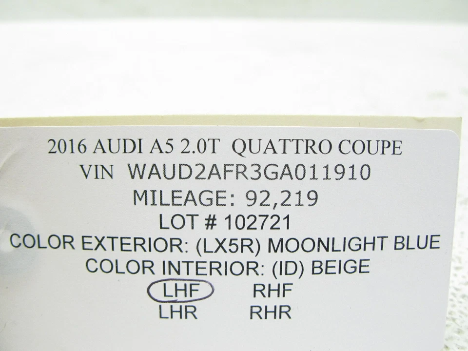 08-16 AUDI 8T A5 S5 A4 QUATTRO FRONT DRIVER LEFT SEAT CONTROL MODULE OEM 102721 - Image 4 of 4