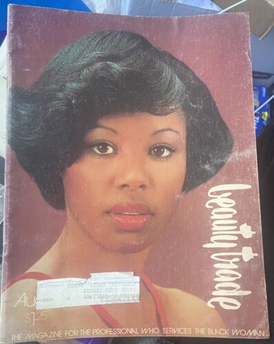 1976 African-American BEAUTY TRADE Magazine of Black Women’s Hairstyles 34 Pages