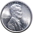 1943-P  Steel Lincoln cent - Gem BU  #310