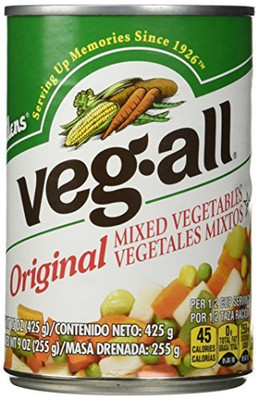 Mixed Vegetable, 15 OZ - (Pack of 6) by Veg-All_Ab