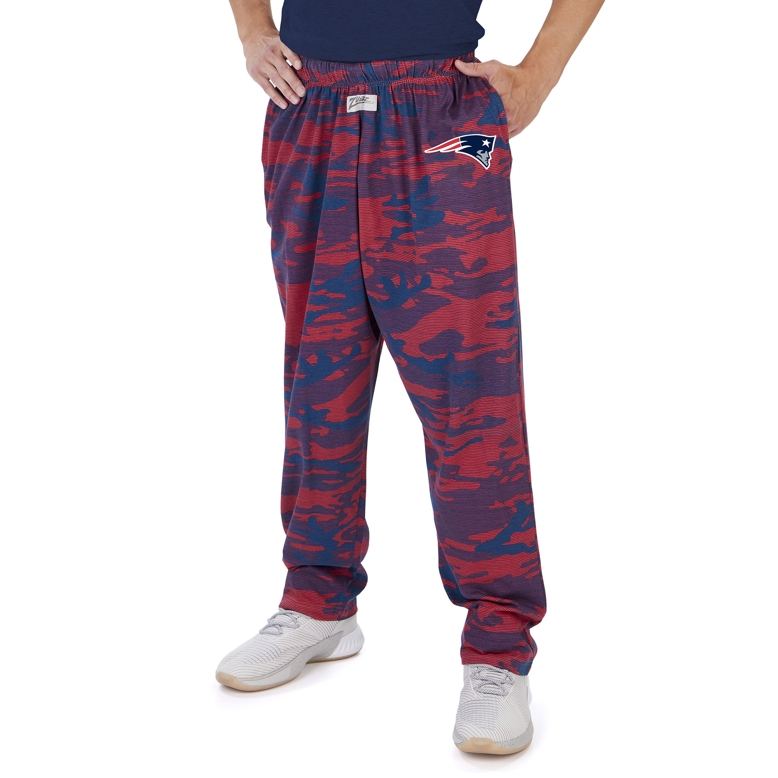 Мужские камуфляжные брюки Zubaz NFL New England Patriots Lines