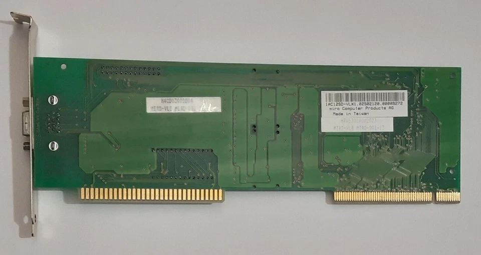 miro Crystal 12SD VLB Grafikkarte (S3 Trio32, 86C732-P, 2MB, retro, 1994) - Bild 4 von 4