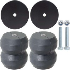 1 Set GMRCK15S Rubber Suspension Helper Spring Kit Replace For GMC Sierra 1500