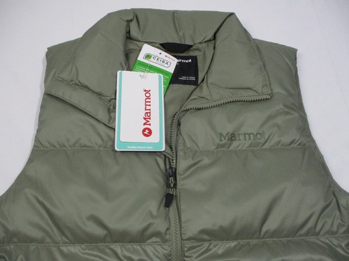 Marmot Guides Down Vest Men’s Size Small Green 700 fill Down, NWT $200 - Picture 2 of 9