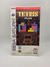 Tetris Plus Sega Saturn Complete w/ Manual CIB Tested and Working (See Desc)
