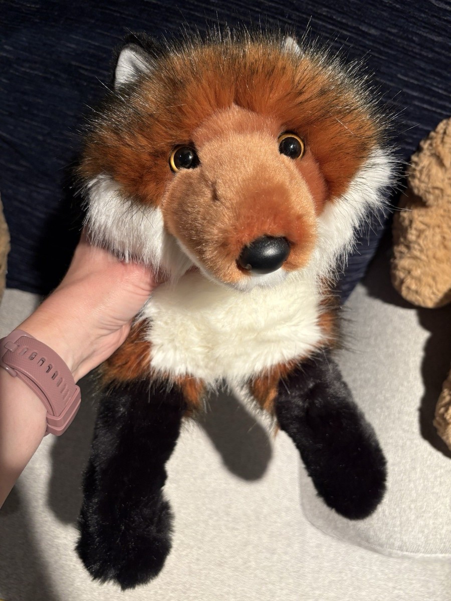 Douglas Cuddle Toys Fletcher DLux Red Fox Plush 18” | eBay