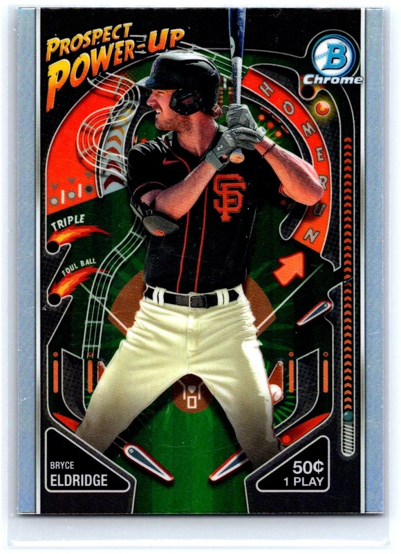 2024 Bowman Chrome BRYCE ELDRIDGE #PP-19 Refractor
