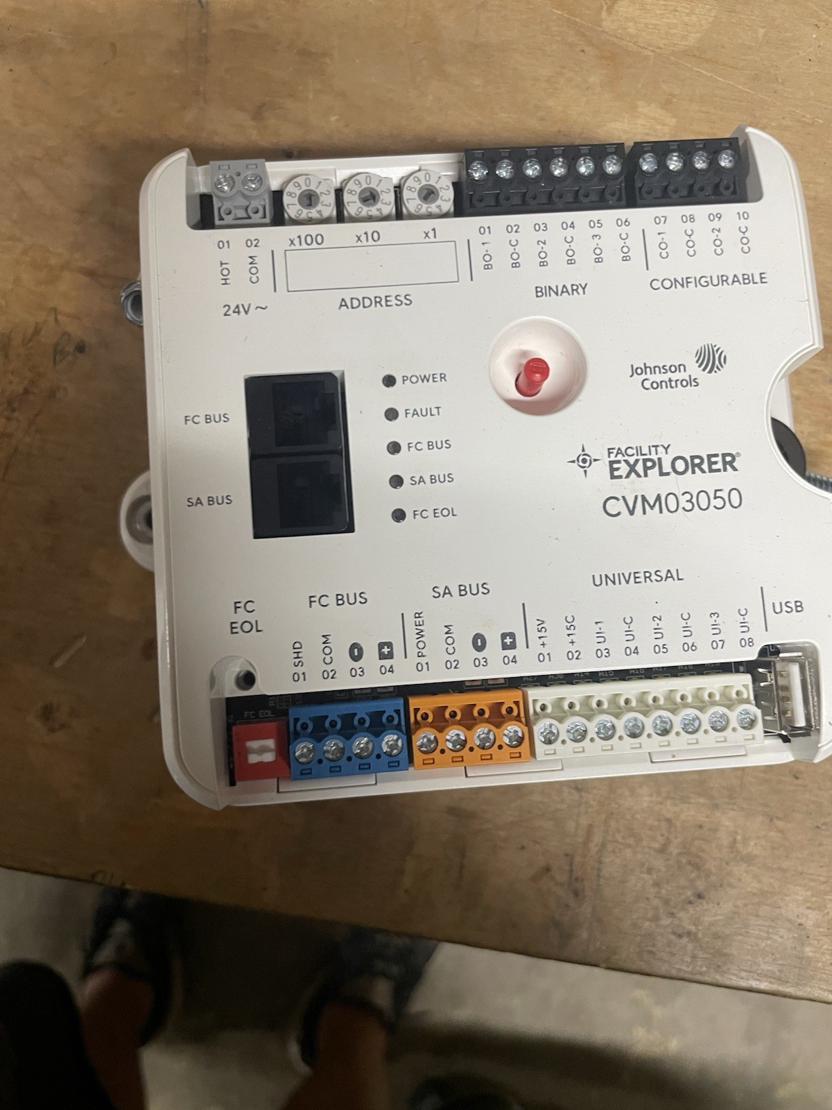 🔥 Johnson Controls Facility Explorer CVM03050 – New, Open Box! 🔥
