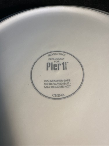 Pier 1 Ironstone Rooster Salad Plates 9"D (Lot Of 2) - Picture 8 of 8