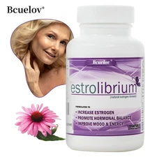 Super Phytoestrogens Supplements 1500 MG for Women Maximum Support 120 Capsules