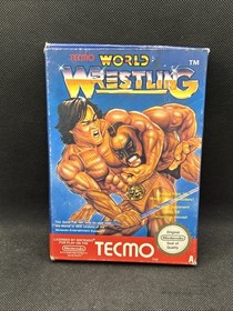 Nintendo NES - Tecmo World Wrestling - TESTED -