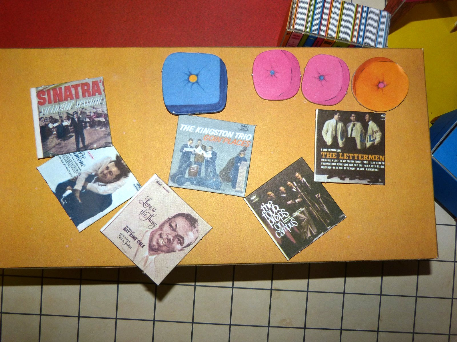 Vintage 1962 Original Barbie Dream House No. 816 W Furniture Excellent