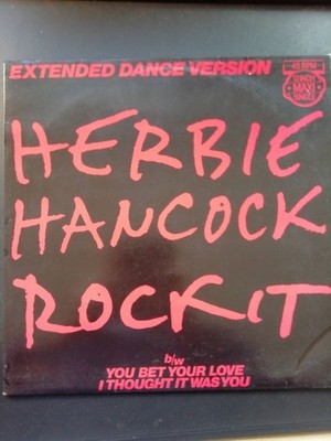 Herbie Hancock    Rockit (Extended Dance Version) 12 '' Vinyl CBS    CBSA-12.3577