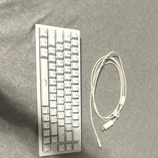 Xtrfy K5 Compact White Wired Mechanical Keyboard Cherry MX Brown Switches