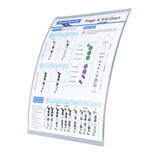 Flute Fingering Chart 8 Holes Clarinet Chord Chart Chord Spectrum Practice S DGD - Picture 12 of 24