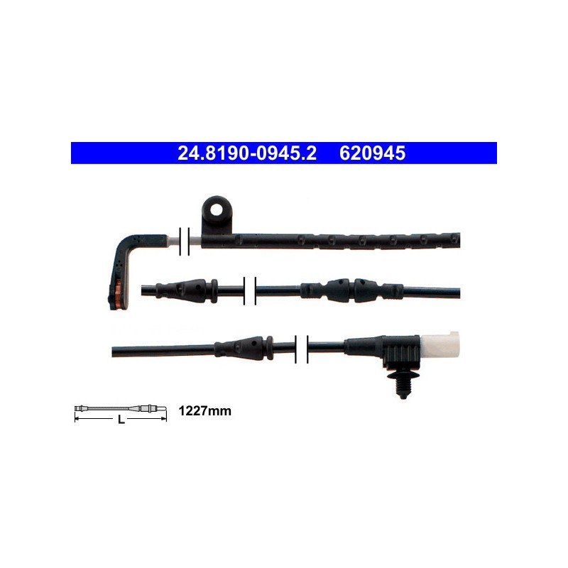 ATE 24.8190-0945.2 Brake Pad Wear Sensor Front for