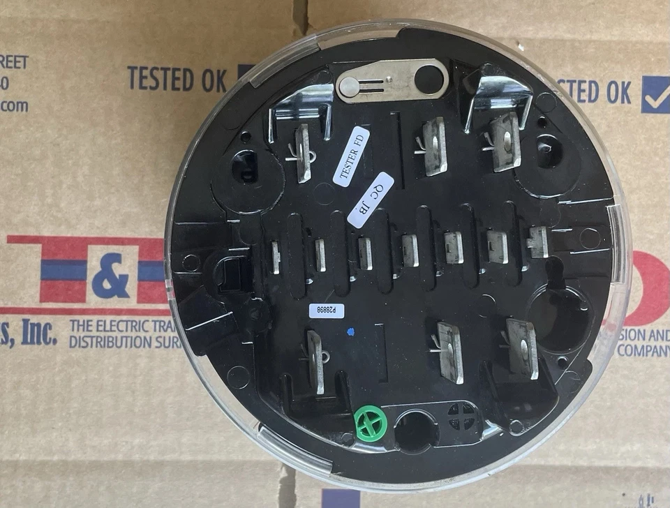 GE, GENERAL ELECTRIC WATTHOUR METER KWH, KV, FM9S, 13 LUG, 4W, 120-480V, - Image 2 of 2